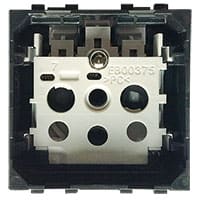 BTICINO LivingLight - Contactdoos 2P+A 16A 250V 2 modules steekklemmen zonder toets LN4142AN