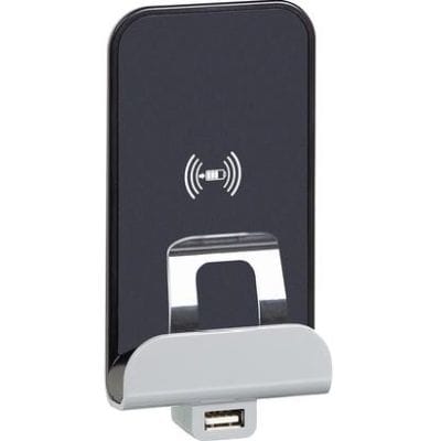 BTICINO LL inductieopl + USB oplader 2400mA LN4285CW2