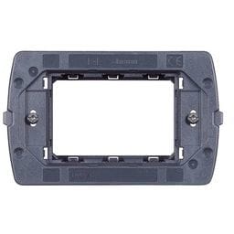 BTICINO LivingLight - Houder Air schroefbevestiging 3 modules LN4703C