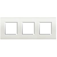 BTICINO LivingLight - Rechthoekige afdekplaat 3x2 modules 71mm wit LNA4802M3BI