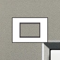 BTICINO LivingLight - Rechthoekige afdekplaat 3 modules avenue LNA4803AE