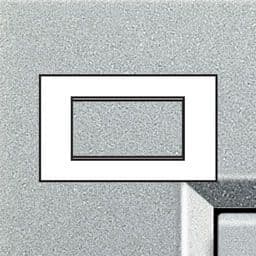 BTICINO LivingLight - Rechthoekige afdekplaat 4 modules Tech LNA4804TE