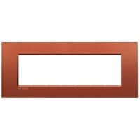 BTICINO LivingLight - Rechthoekige afdekplaat 7 modules steen LNA4807RK