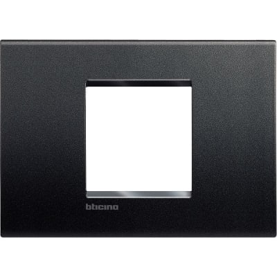 BTICINO LL-Afdekpl. rechth large 2 mod antraciet LNA4819AR