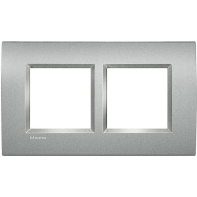 BTICINO LivingLight - Rechthoekige afdekplaat 2x2 modules 57mm Tech LNA4832M2TE
