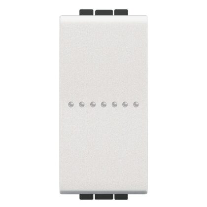 BTICINO LL - drukknop axiaal NO 10A 1 module - wit N4055AN