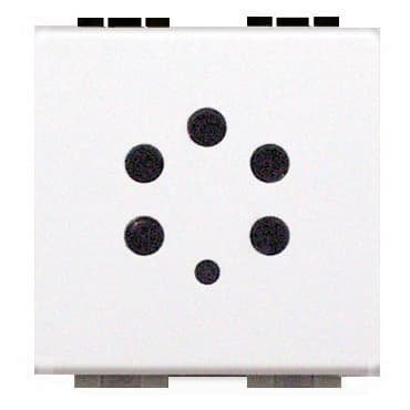 BTICINO Stopcontact Light Belgacom - 5-pins aansluiting - 2 modules N4237