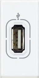 BTICINO LL lader USB 750mA 1 mod wit N4285C