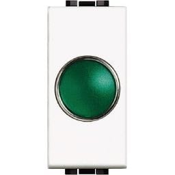 BTICINO Verklikker Light met verlichtbaar groen lensje N4371V