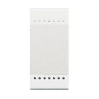 BTICINO LivingLight - Verlichtbare toets 1 functie 1 module wit N4915N