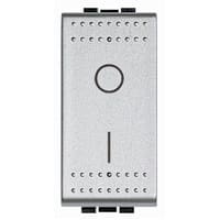 BTICINO LivingLight - Tweep. schakelaar 16AX 250V 1 module schroefklemmen tech NT4002N