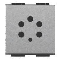 BTICINO Stopcontact Light Tech Belgacom - 5-pins aansluiting - 2 modules NT4237
