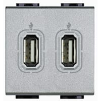 BTICINO LL lader 2xUSB 1500mA NT4285C2
