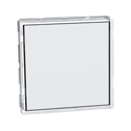 BTICINO LightN drukknop+etikethouder 2 mod - transparant Y4040