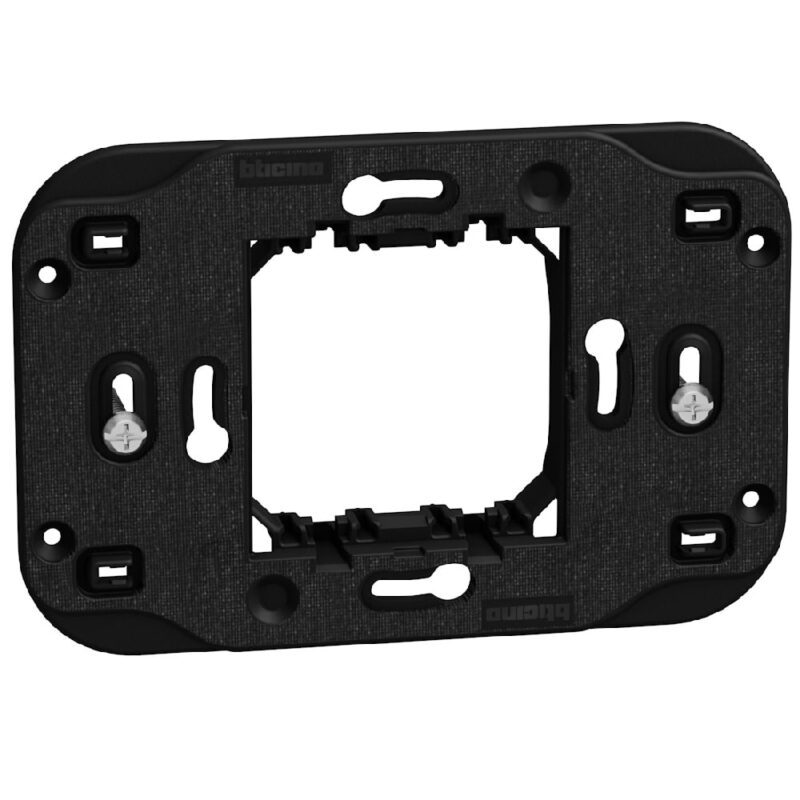 BTICINO LightN brede houder schroefb. 2 mod voor afdekpl. YA4819xx Y4719