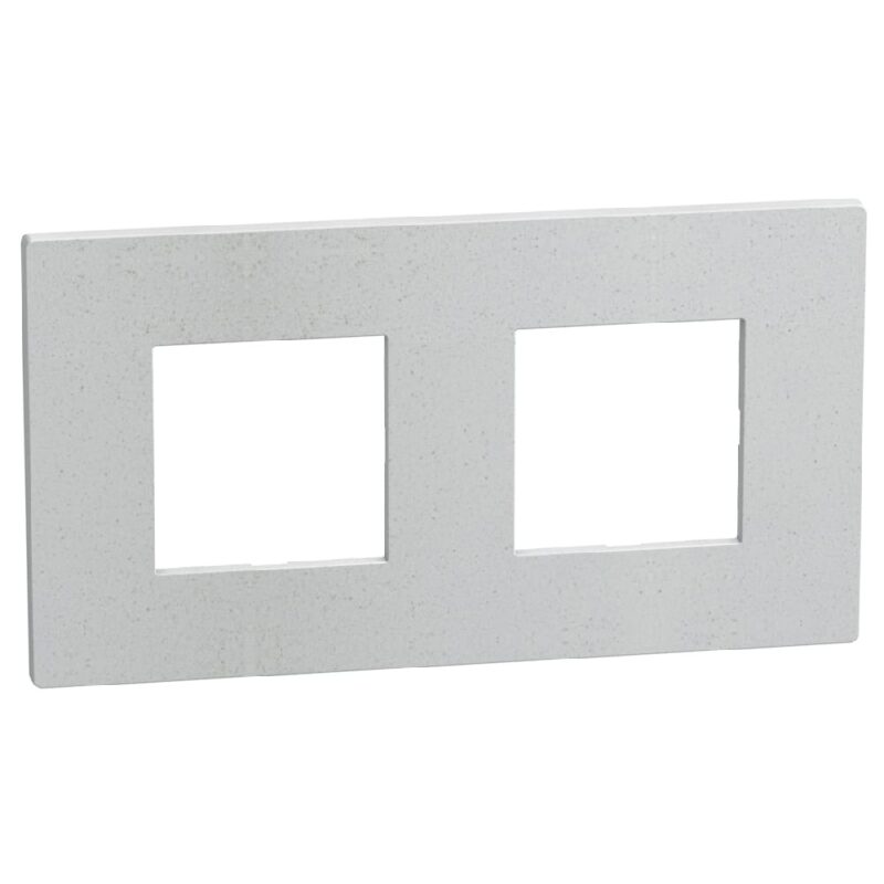 BTICINO LightN afdekplaat 2x2 mod 71mm wit fiber YA4802M2WV
