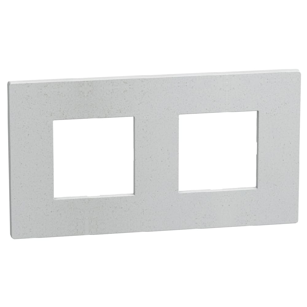 BTICINO LightN afdekplaat 2x2 mod 71mm wit fiber YA4802M2WV