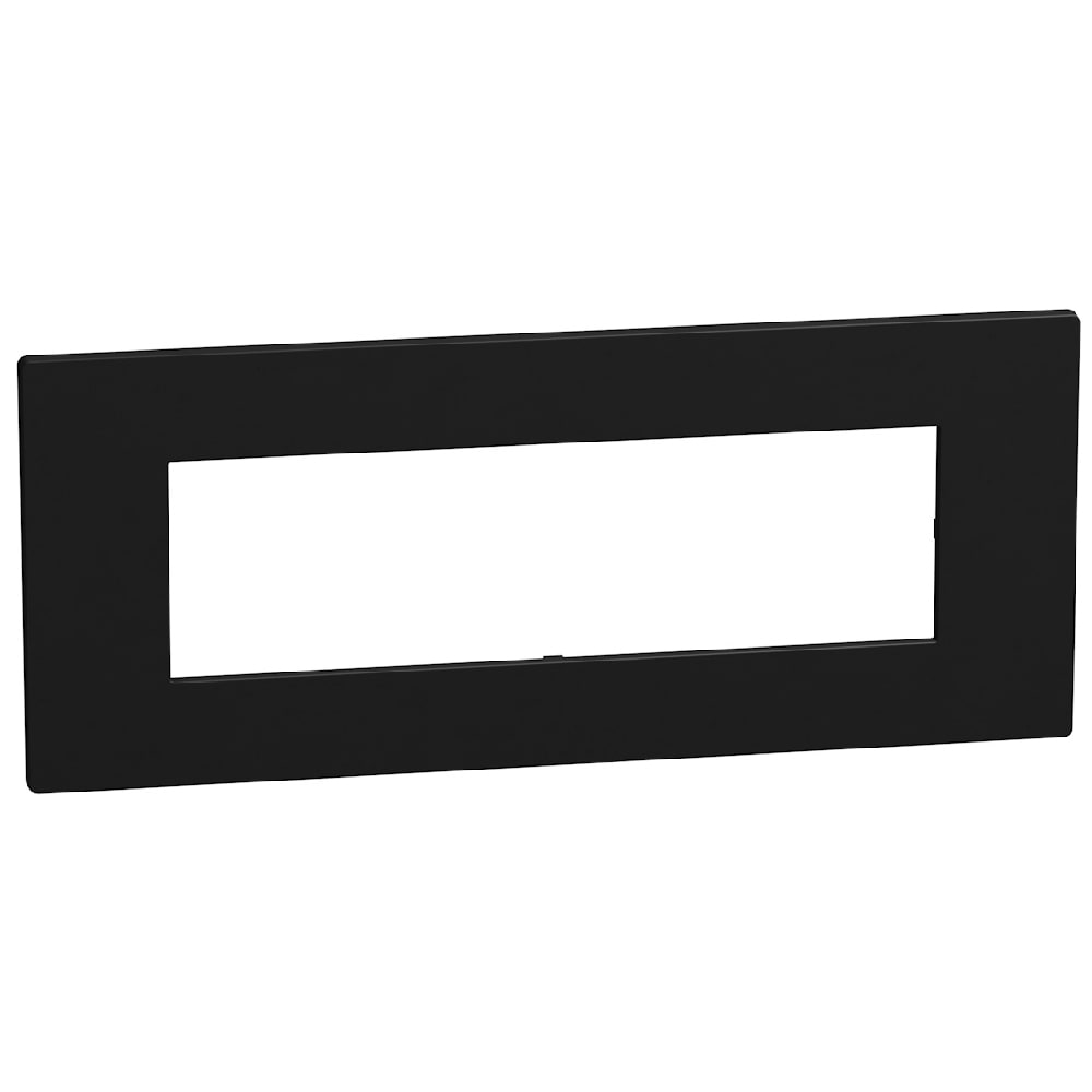 BTICINO LightN afdekplaat 7 mod zwart YA4807DD