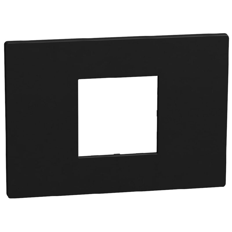 BTICINO LightN afdekplaat large 2 mod zwart YA4819DD
