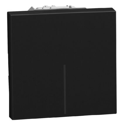 BTICINO LightN kruisschakelaar 10AX 2 mod - zwart YD4004M2
