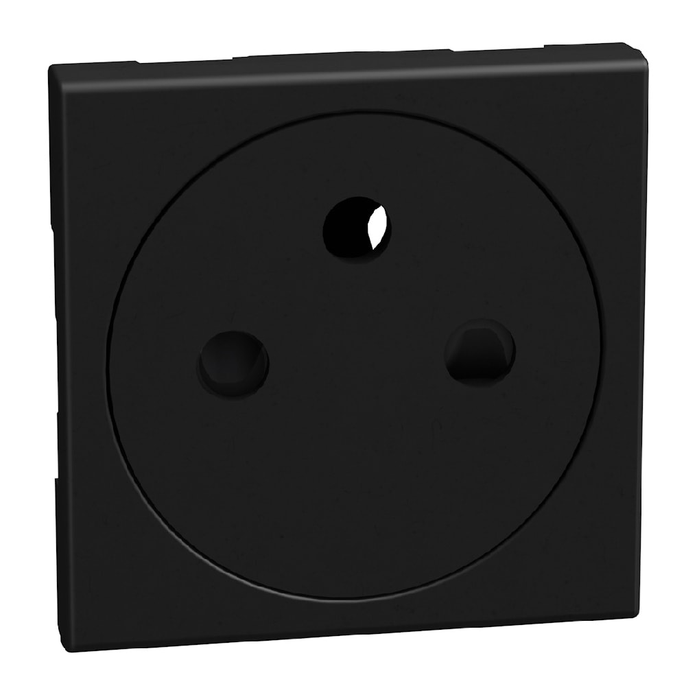 BTICINO LightN sierplaat 2P+A zwart 2 mod YD4942AF