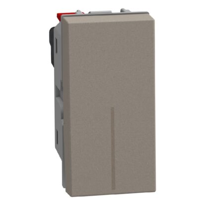 BTICINO LightN wisselschakelaar 10AX 1 mod - stone YG4003A