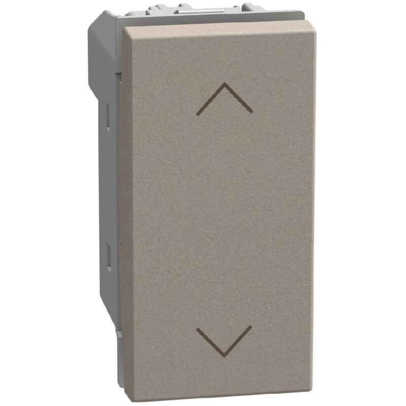 BTICINO LightN rolluikschakelaar 1 mod - stone YG4027N