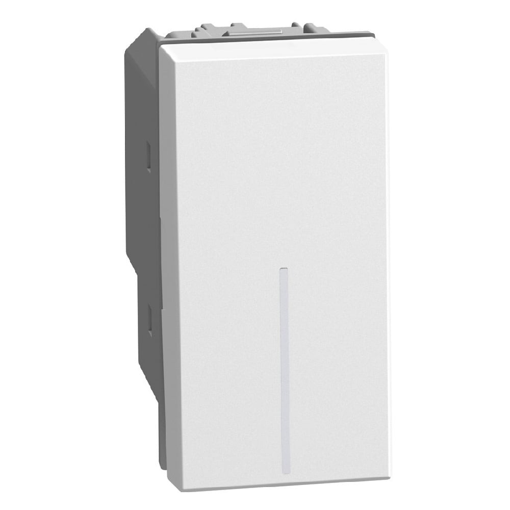 BTICINO LightN kruisschakelaar 10AX 1 mod - wit YW4004