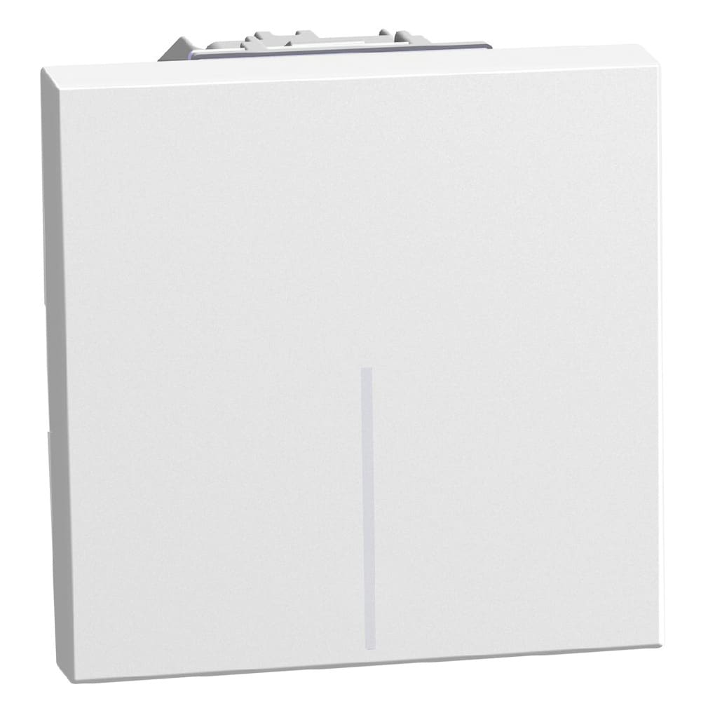 BTICINO LightN kruisschakelaar 10AX 2 mod - wit YW4004M2