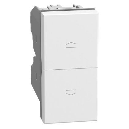 BTICINO LightN dubbele drukknop NO 1 mod - wit YW4036