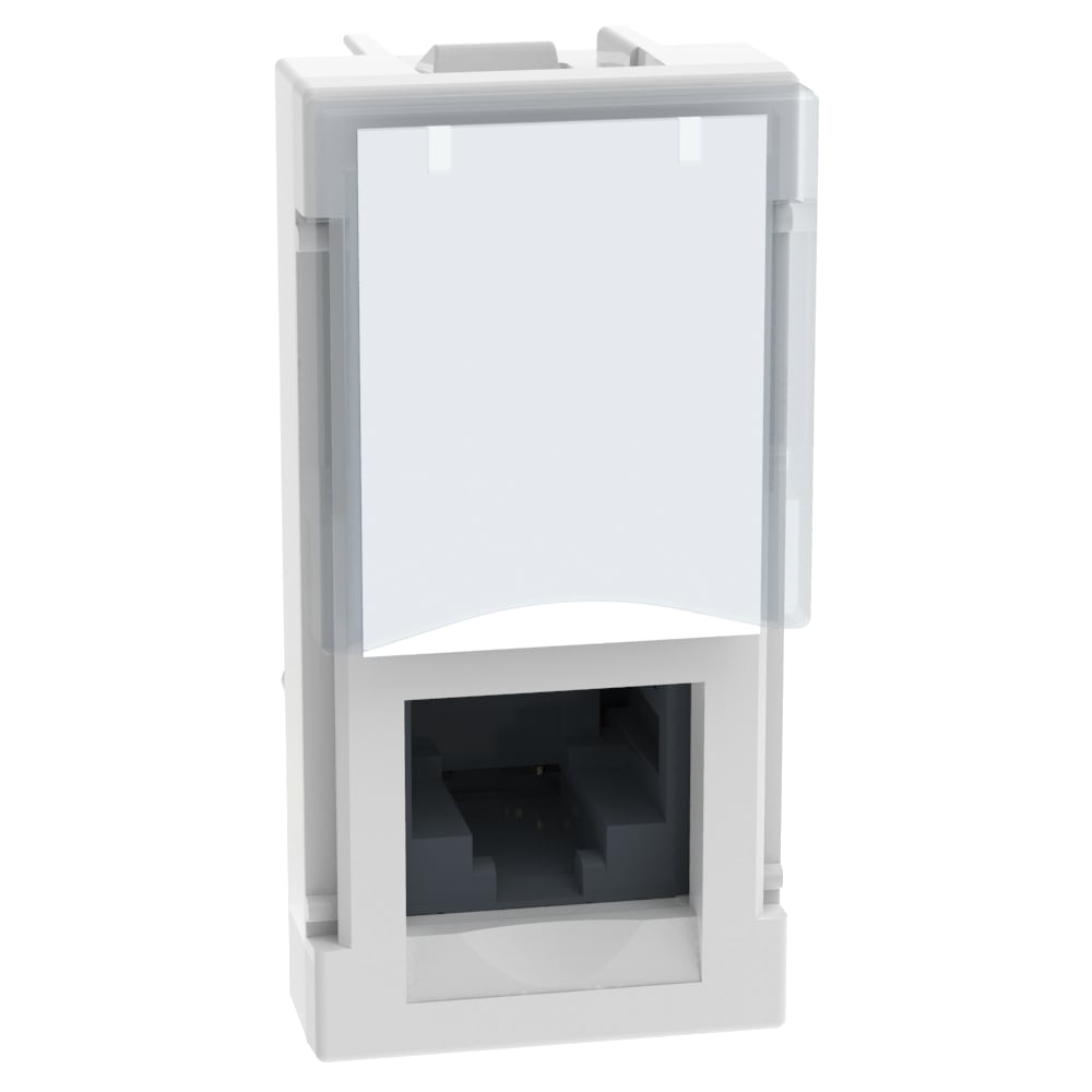 BTICINO LightN ctdoos RJ45-UTP-cat6 1 mod - wit YW4279C6