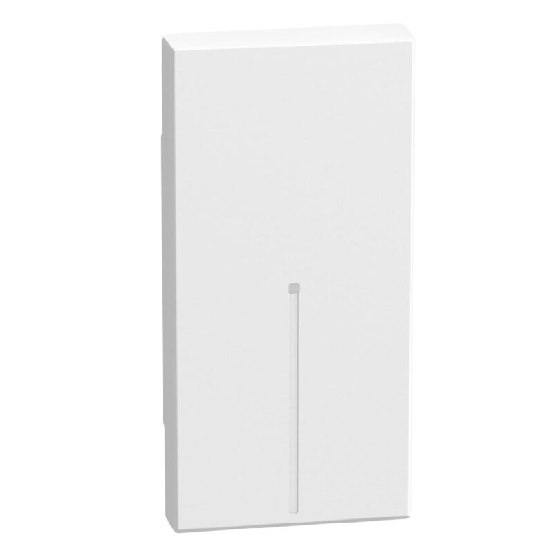 BTICINO LightN ax.toets voor bediening 1 mod - wit YW4916