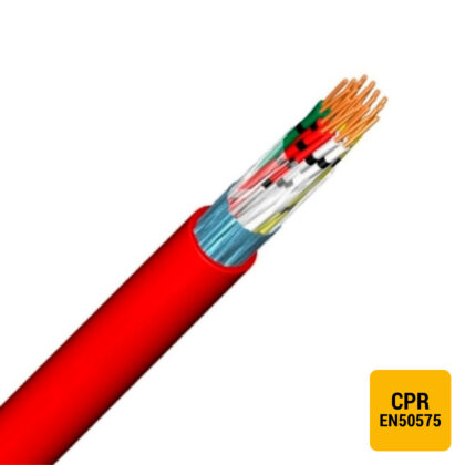 BUITENLANDSE NORMKABEL JHSTH halogeenvrije brandmeldkabel rood 300V Cca s1d2a1 4X2X0