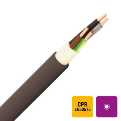 BUITENLANDSE NORMKABEL U1000RV2 installatiekabel 1kV volgens Franse norm 5G1