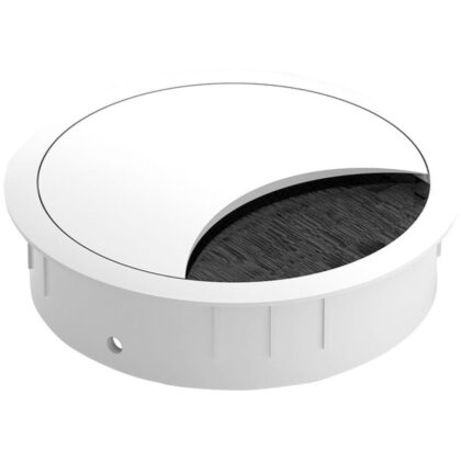 Bachmann kabeldoorvoer rond wit RAL90016 diameter 80 mm 930.303