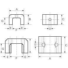 Bakker Magnetics Hoefijzermagneet