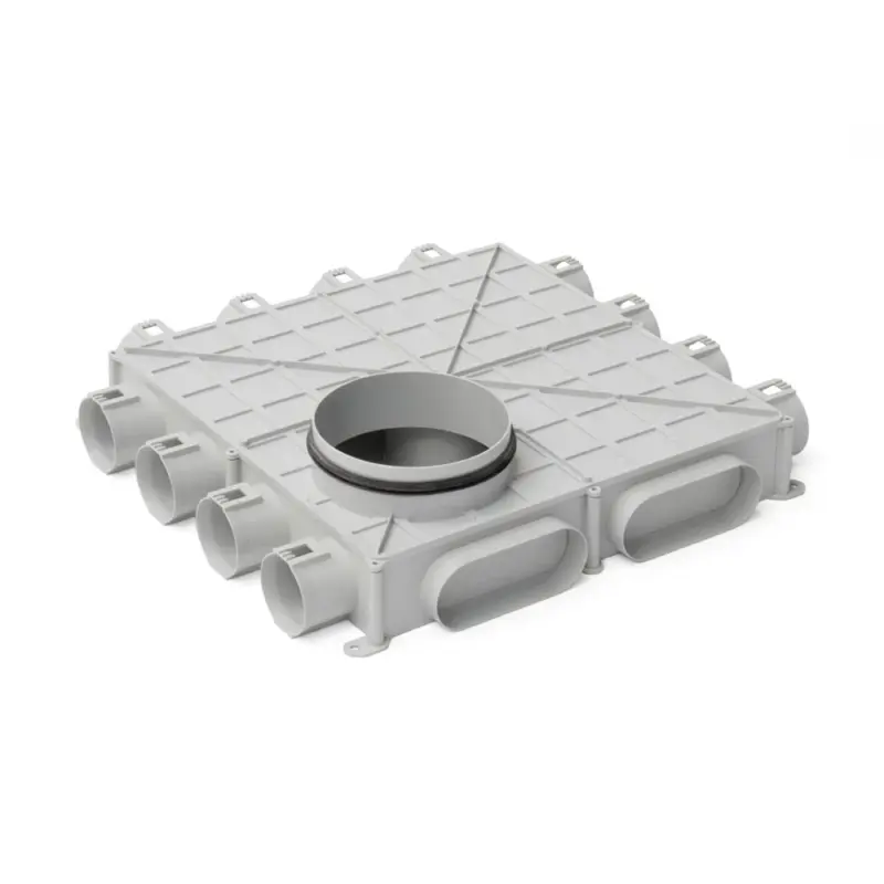 Begetube Verdeelbox ventilatie Begetube Profi-Air Ø180mm kunststof 180mmmm 63 010002012