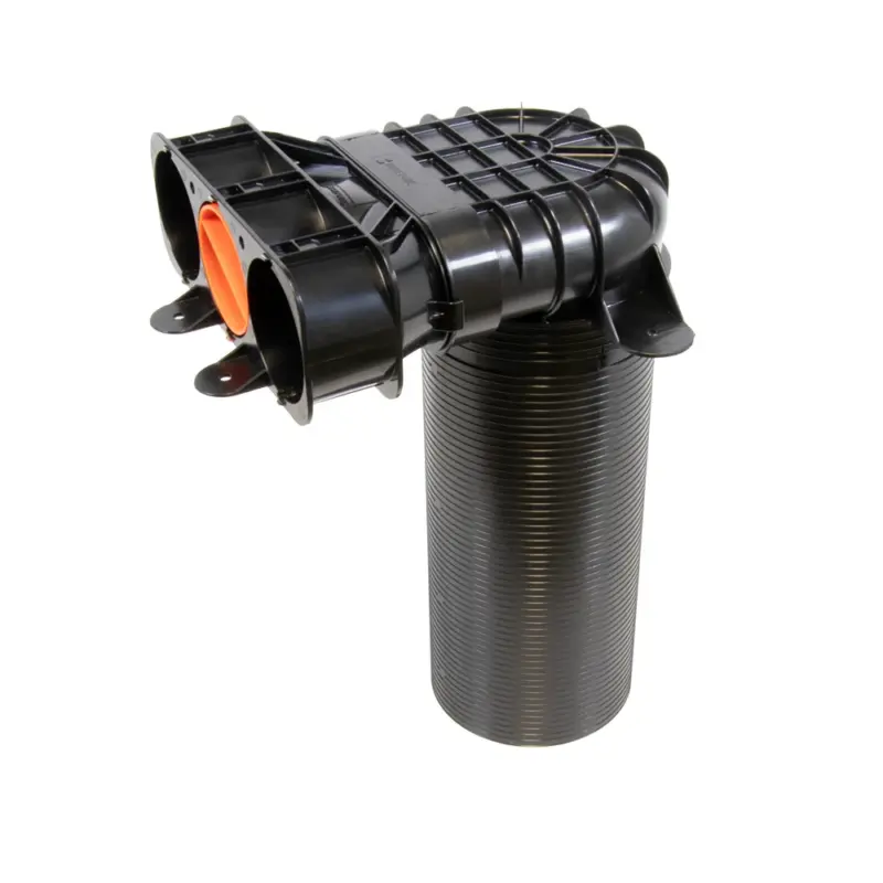 Begetube BEGE-CONNECT+ ventielaansluitstuk lang model DN125 3x63 begetube (ex 010081363) 010181363