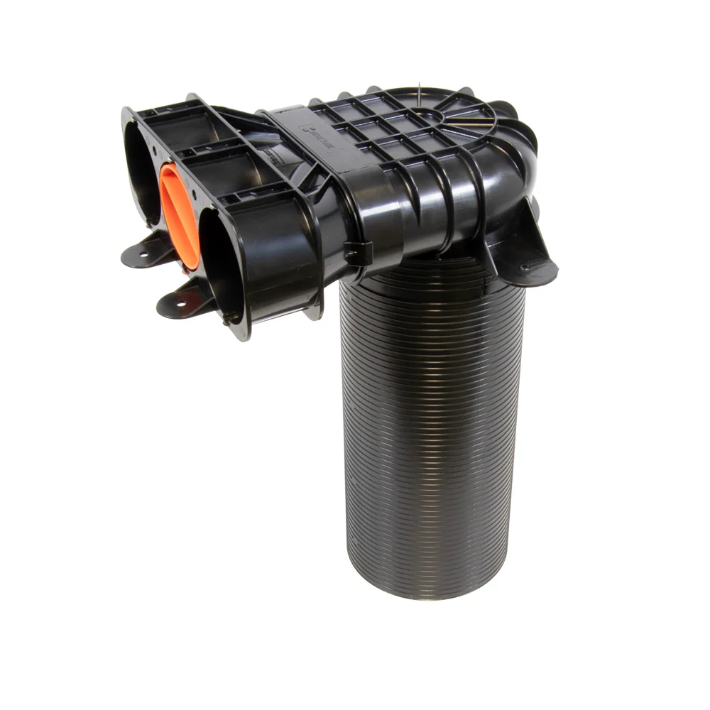 Begetube BEGE-CONNECT+ ventielaansluitstuk lang model DN125 3x63 begetube (ex 010081363) 010181363