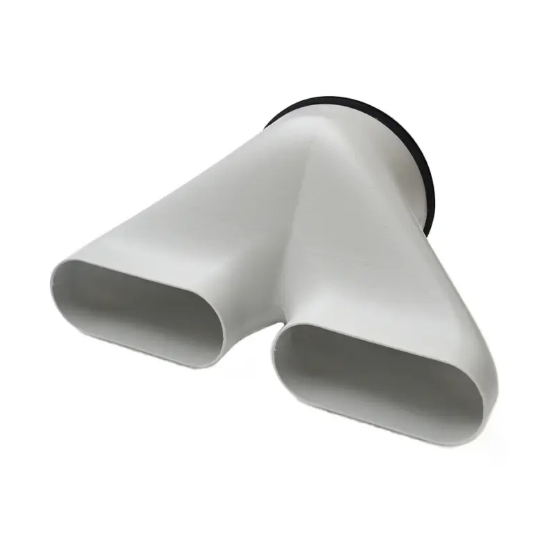 Begetube Verloopstuk vierkant op rond Begetube Profi-Air Ø160mm Oval Duct 010446816