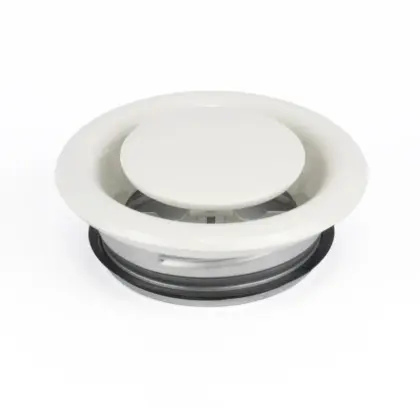 Begetube Afvoerventiel Begetube Profi-Air Ø125mm rond wit 010910001
