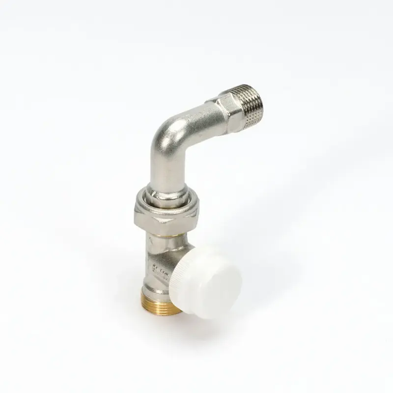 Begetube Thermostaatkraan met bocht 1/2 xM24 begemac ZONDER handwiel BT07 121040052