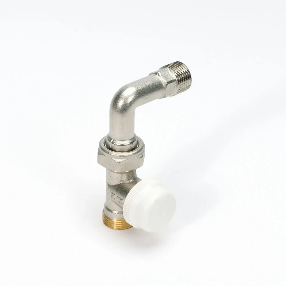 Begetube Thermostaatkraan met bocht 1/2 xM24 begemac ZONDER handwiel BT07 121040052