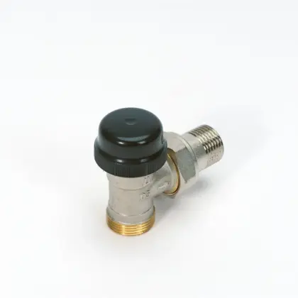 Begetube Thermostaatkraan begemac haaks 1/2 xM24 met instelbare K.V. waarde 134040052