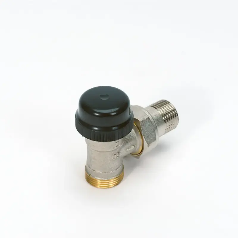 Begetube Thermostaatkraan begemac haaks 1/2 xM24 met instelbare K.V. waarde 134040052