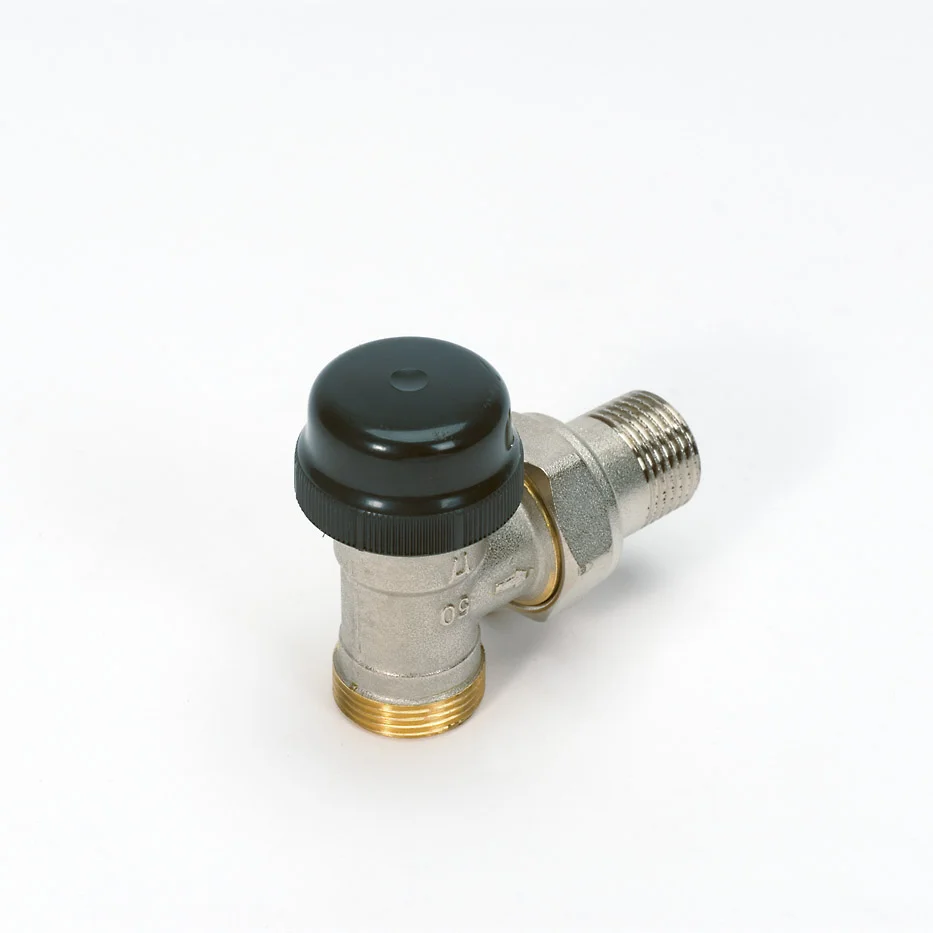 Begetube Thermostaatkraan begemac haaks 1/2 xM24 met instelbare K.V. waarde 134040052
