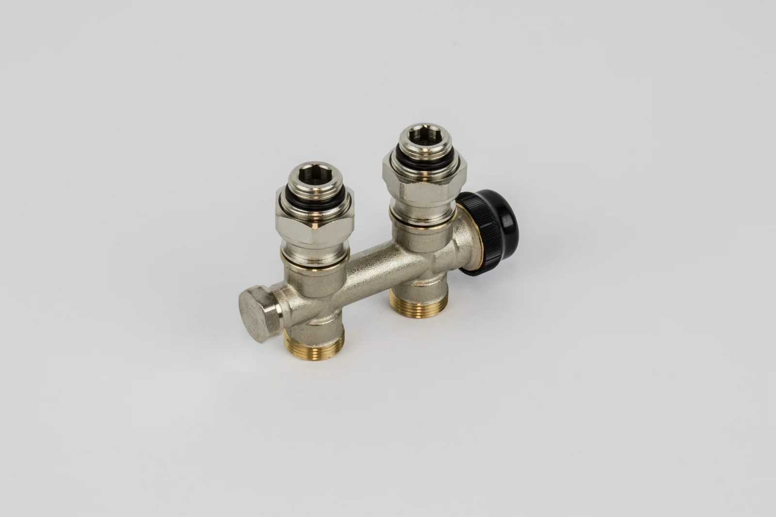 Begetube H-stuk begetube vloeraansluiting recht 1/2 x M24 thermostatiseerbaar tweepijpsaansluiting 162051052
