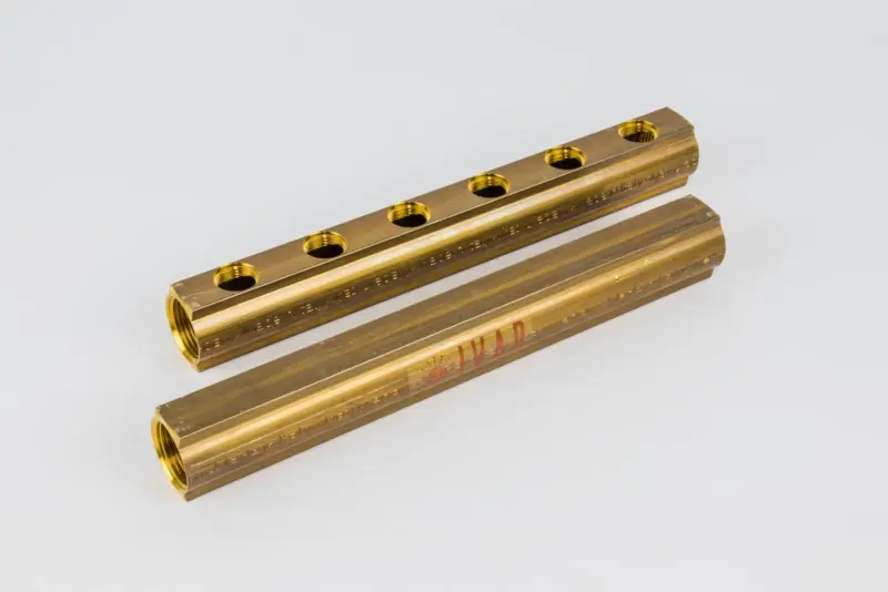 Begetube Verdeler voor CV messing Begetube 1" + 6 x 1" 200100006