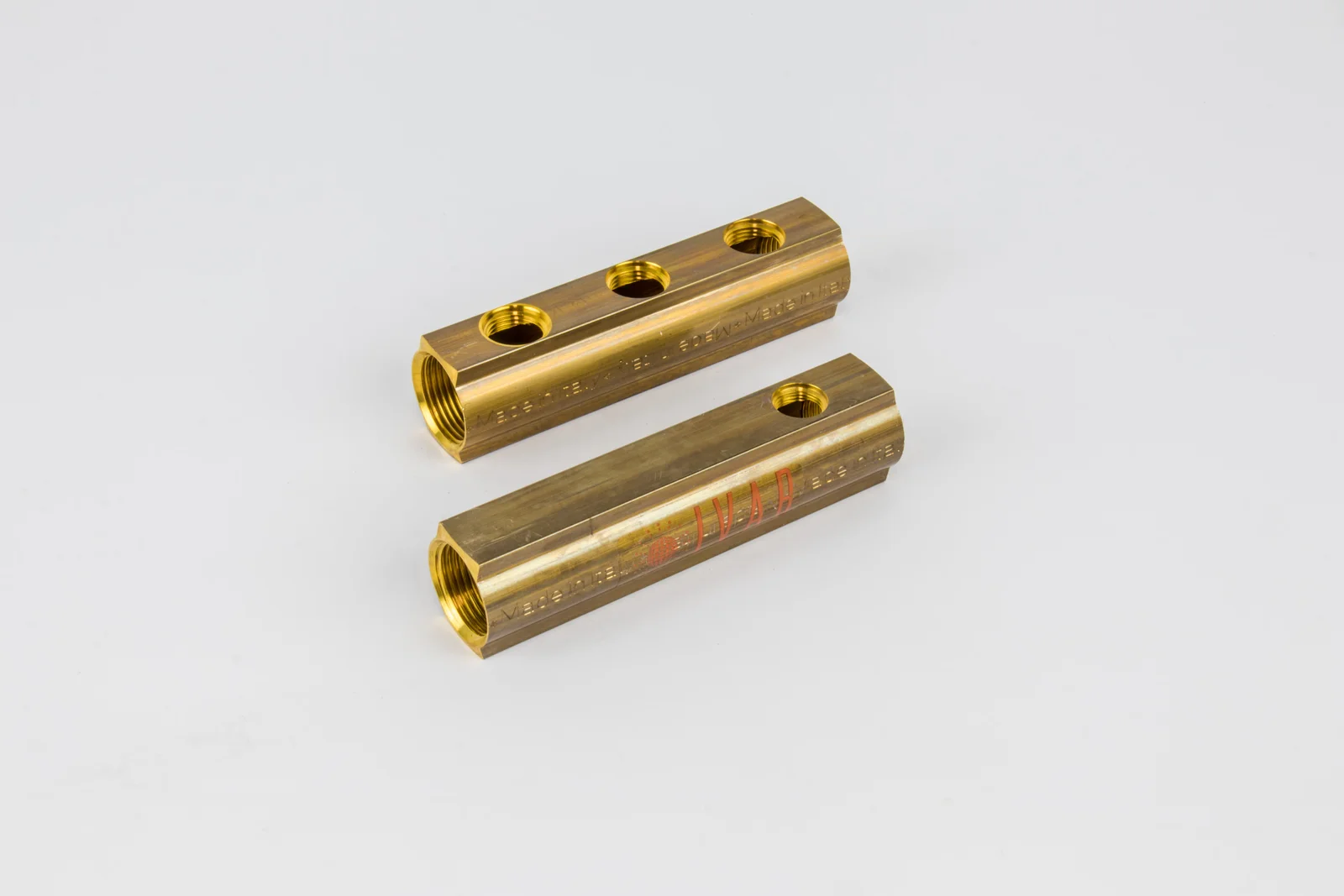 Begetube Verdeler voor CV messing Begetube 1" + 3 x 1" met ontluchting