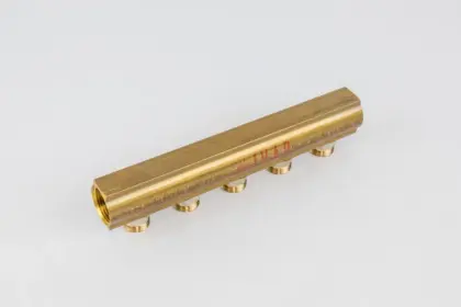Begetube Verdeler voor CV messing Begetube 1" + 5 x 1" 200101005
